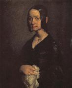 Jean Francois Millet Portrait of Aupuli oil painting